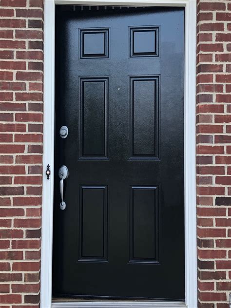 painting metal front doors